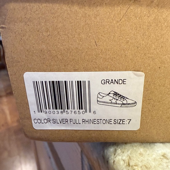 NEW Vintage Havana GRANDE - SILVER FULL RHINESTONE - Picture 5 of 13